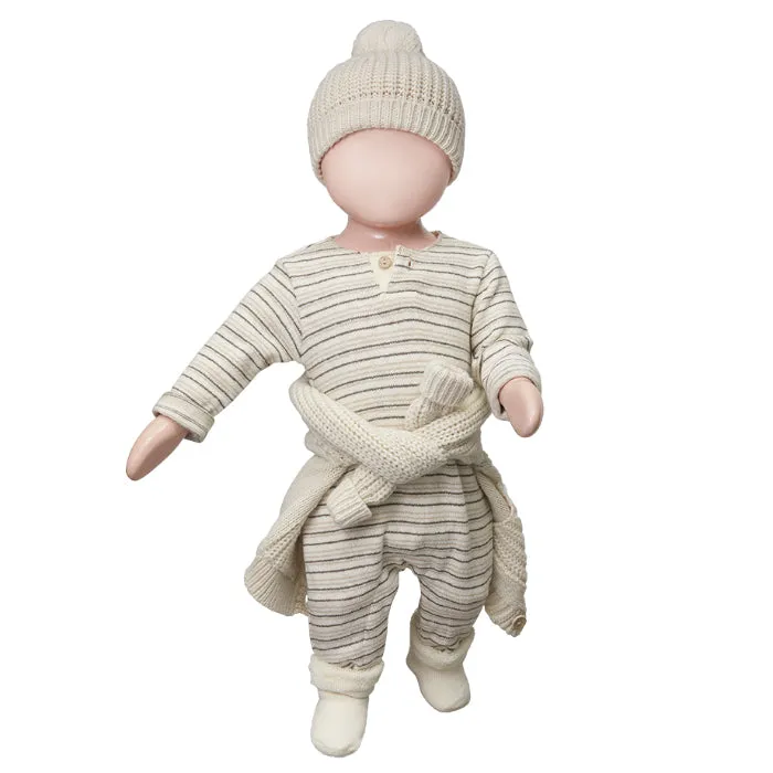 1  In The Family Baby And Child Timeo Cardigan Ecru Cream
