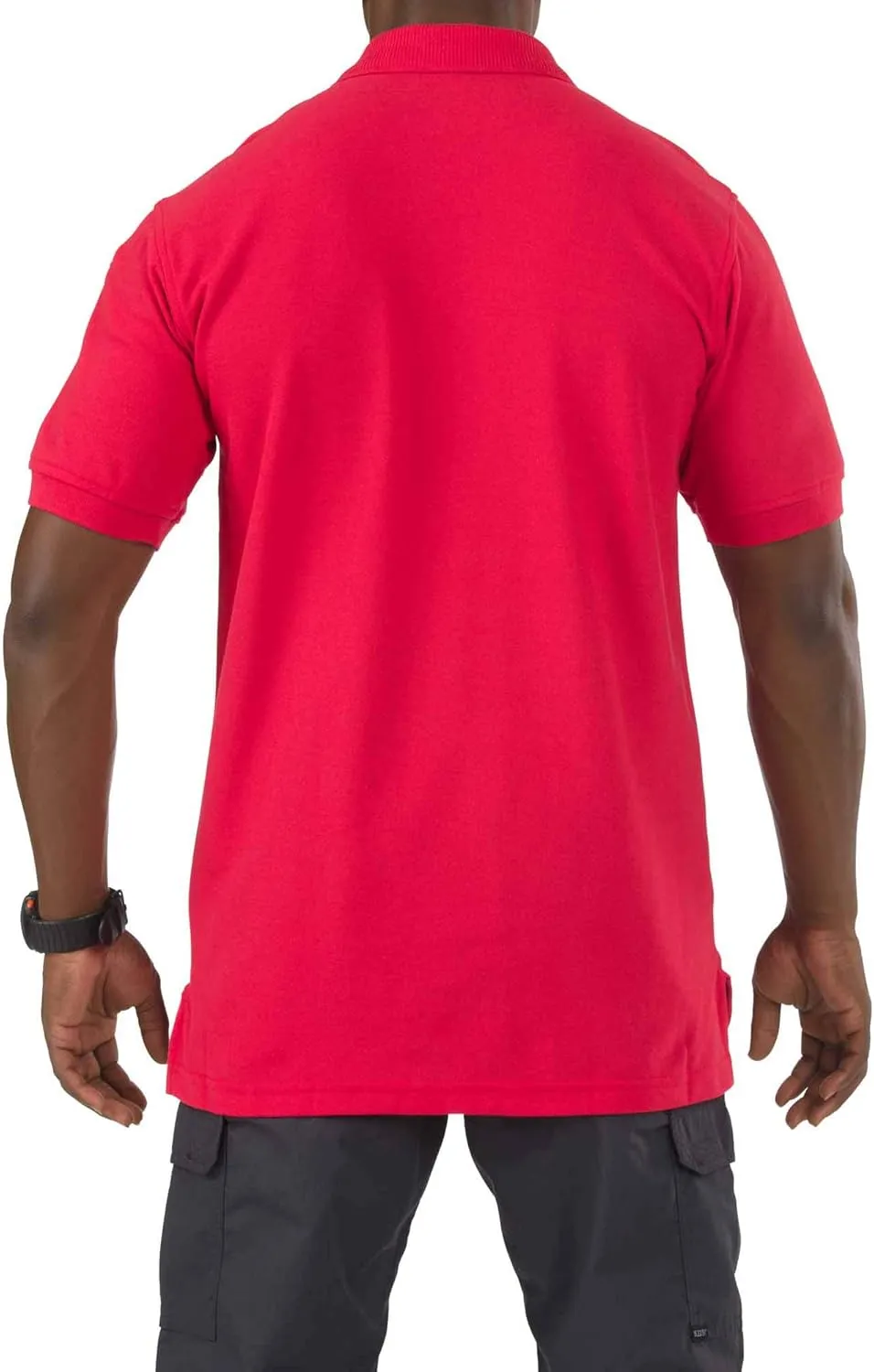 5.11 Tactical Utility Short Sleeve Polo Shirt, Poly-Cotton Fabric, Wrinkle Resistant, Style 41180
