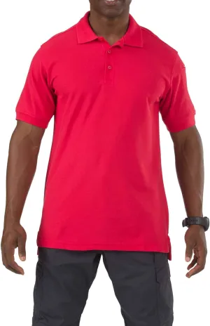 5.11 Tactical Utility Short Sleeve Polo Shirt, Poly-Cotton Fabric, Wrinkle Resistant, Style 41180