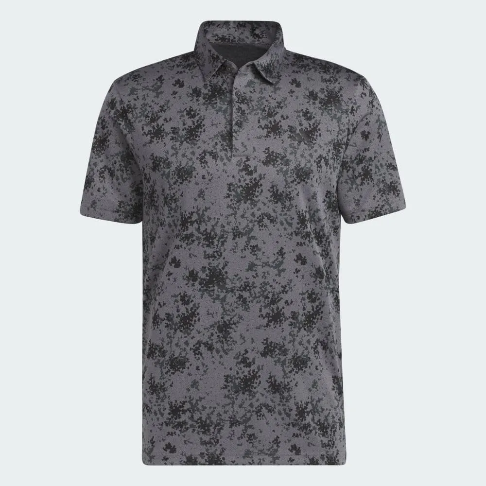 adidas Men's Burst Jacquard Golf Polo Shirt