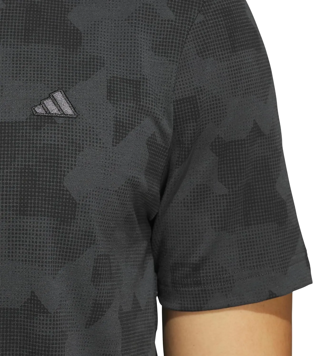 adidas Men's Go-To Printed Golf Polo Shirt