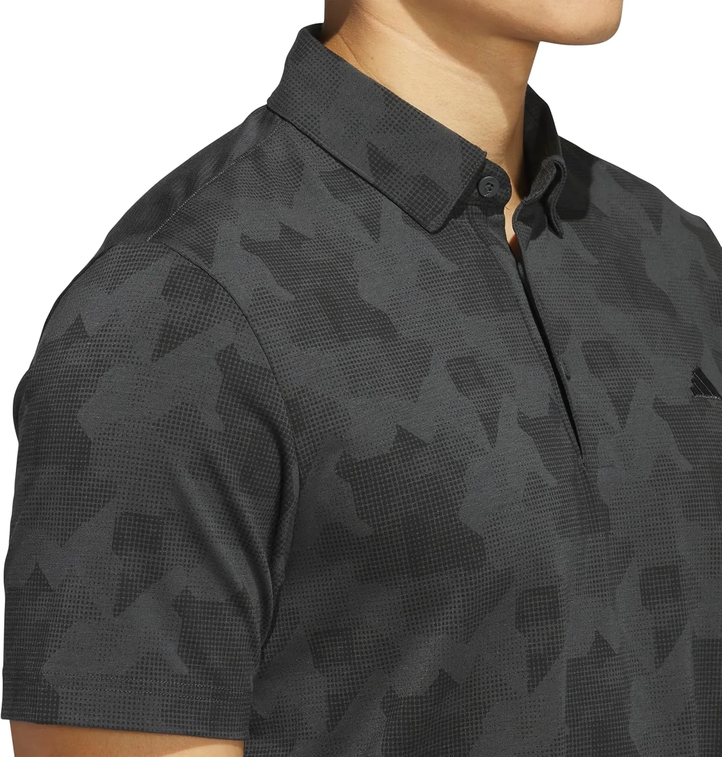 adidas Men's Go-To Printed Golf Polo Shirt