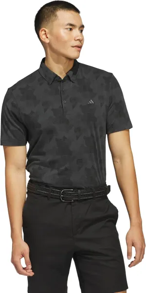 adidas Men's Go-To Printed Golf Polo Shirt