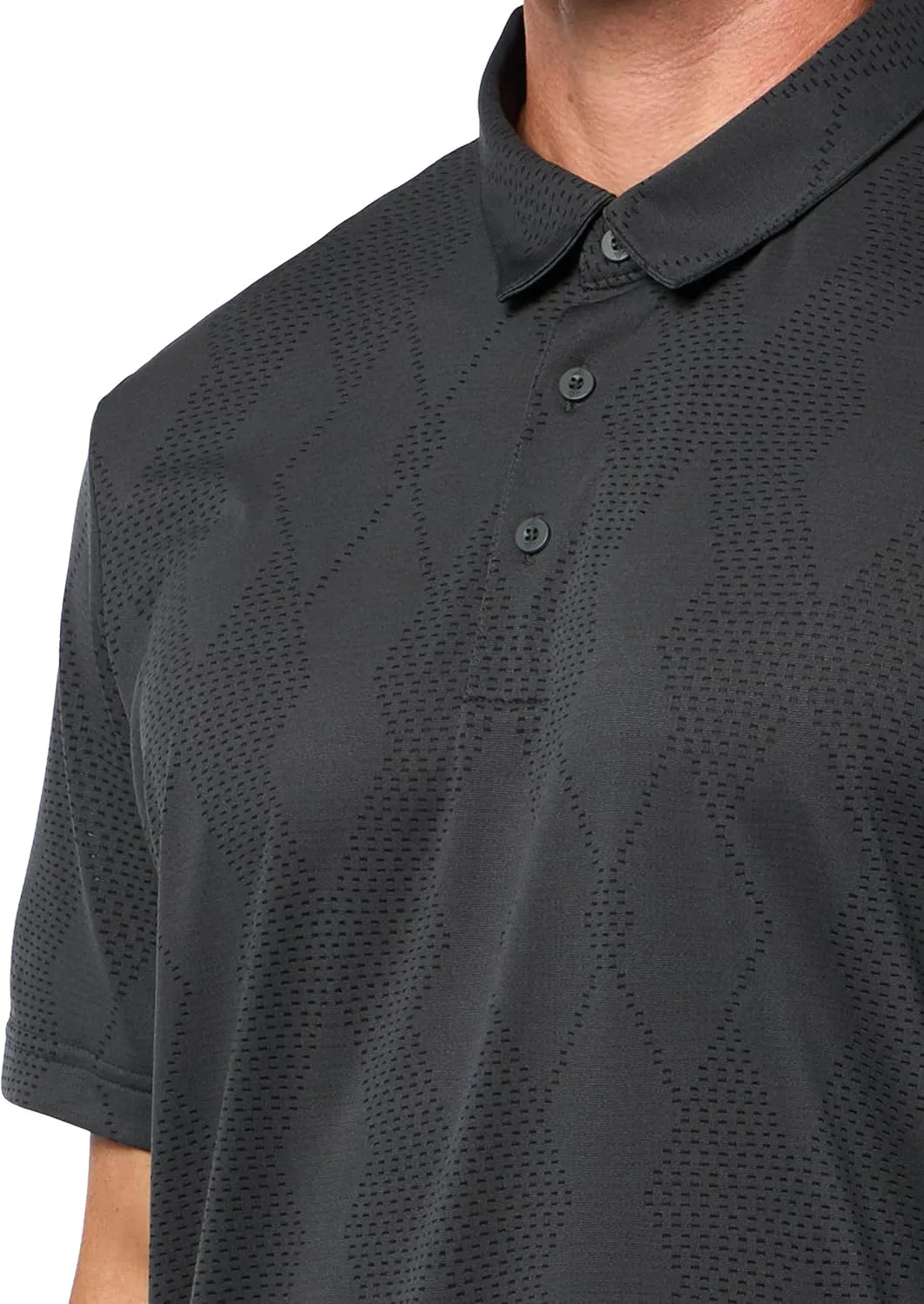 adidas Men's Ultimate365 Micro Texture Polo Shirt