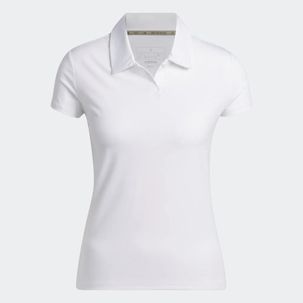 adidas Women's Go-to Heathered Golf Polo Shirt