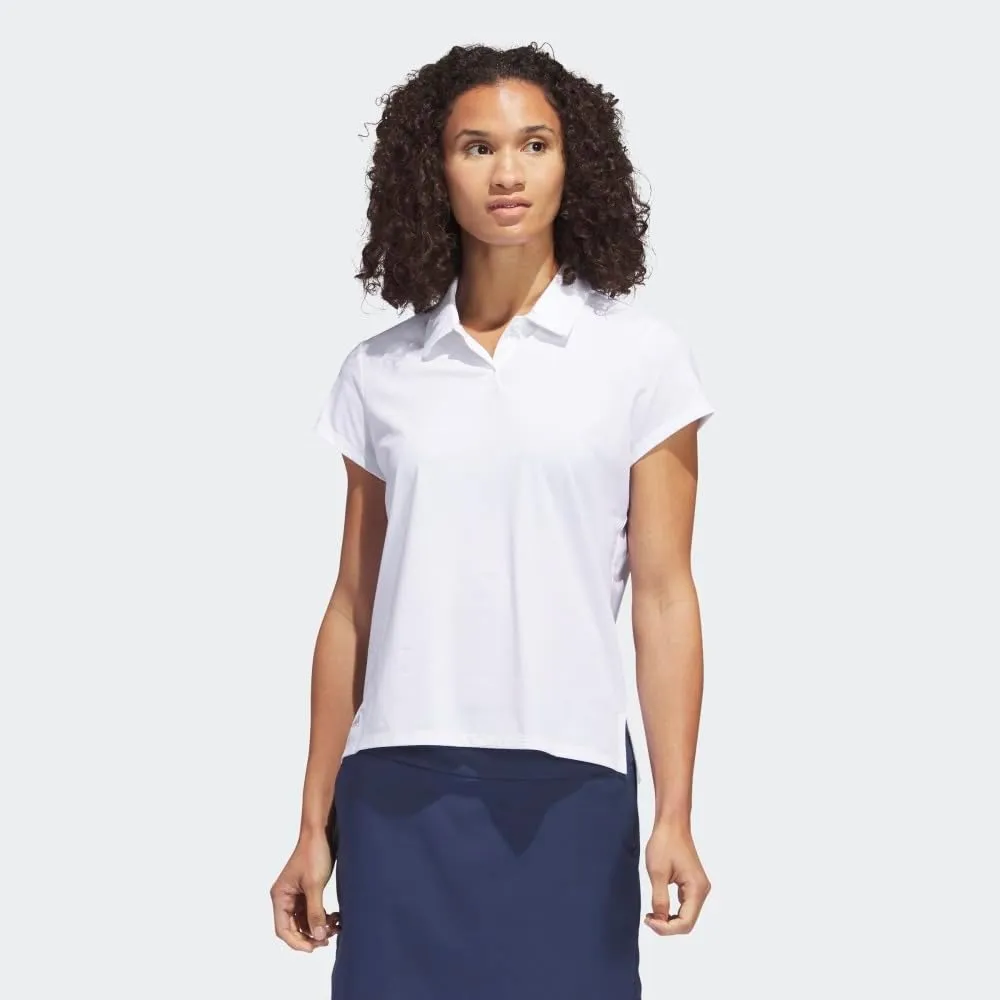 adidas Women's Go-to Heathered Golf Polo Shirt