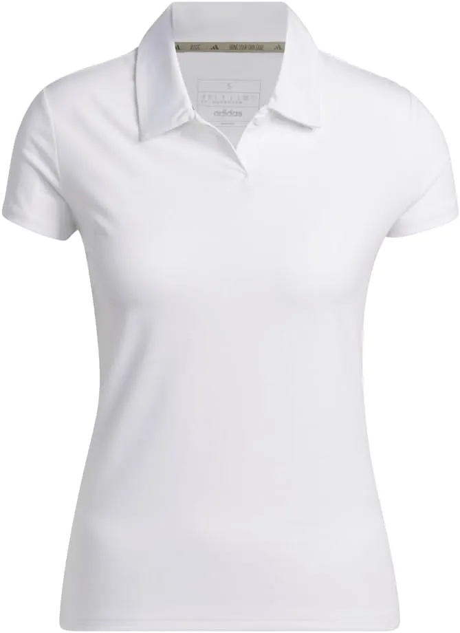 adidas Women's Go-to Heathered Golf Polo Shirt