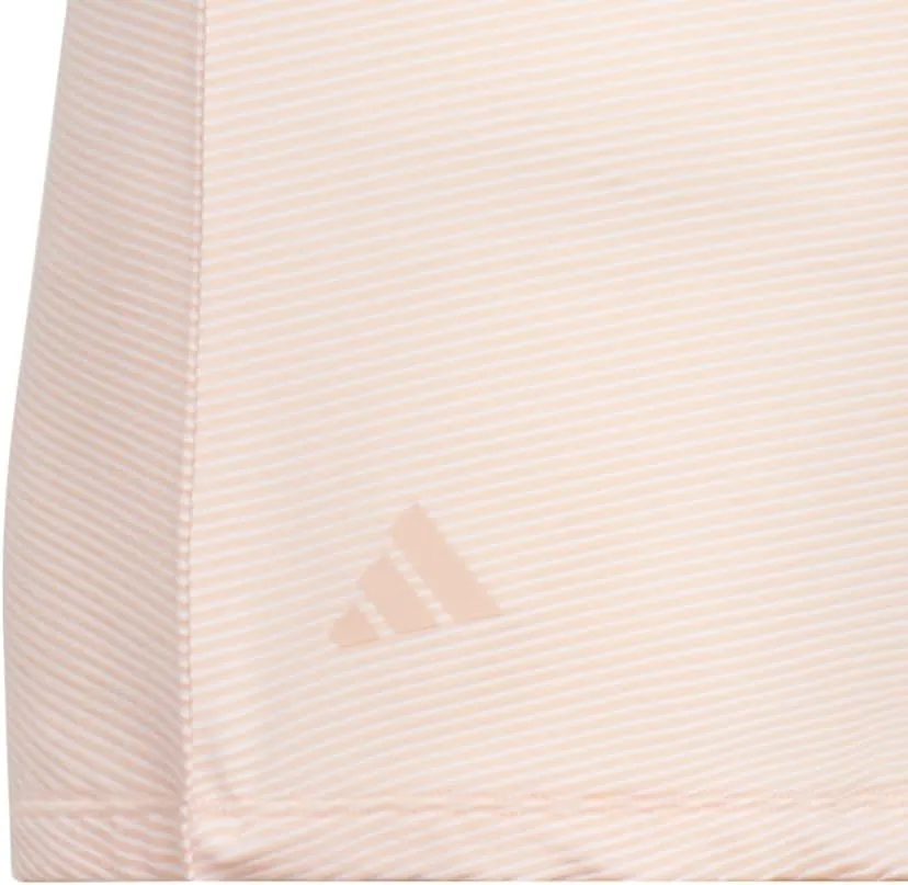 adidas Women's Ottoman Striped Sleeveless Polo Shirt