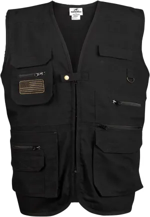 Adult Conceal & Carry Tactical Vest, Strong & Durable V-Neck Vest