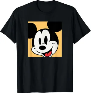 Amazon Essentials Disney Mickey Boxed Portrait T-Shirt