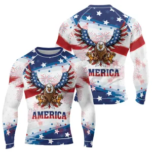 American Eagle Men's Long Sleeve Rash Guard