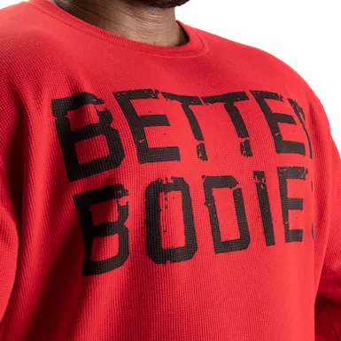 BETTER BODIES THERMAL SWEATER (Chili Red) - ملابس رياضية