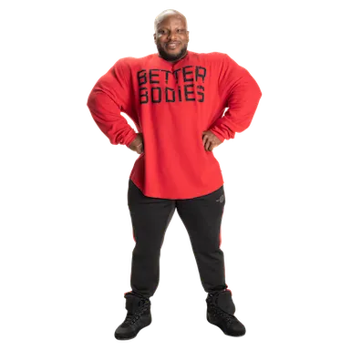 BETTER BODIES THERMAL SWEATER (Chili Red) - ملابس رياضية