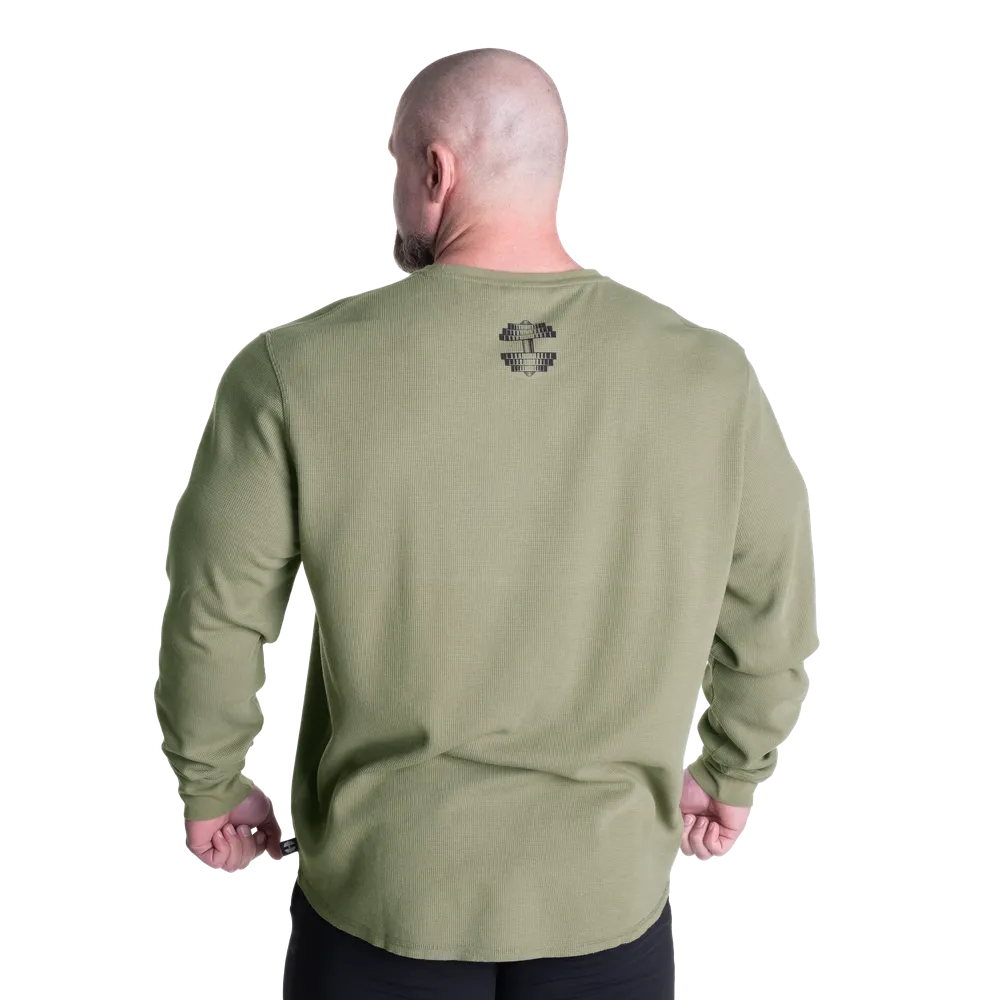BETTER BODIES THERMAL TEAM SWEATER (WASHED GREEN) - ملابس رياضية