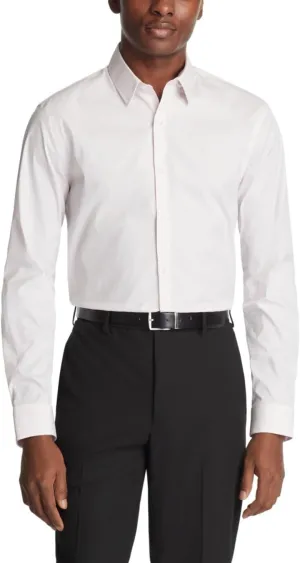 Calvin Klein Men's Dress Shirt Extra Slim Stretch