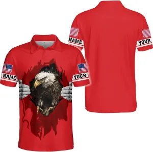 Camelliaa Shop Personalized On Friday We Wear Red Remember Everyone Deployed Polo Shirt S-5XL