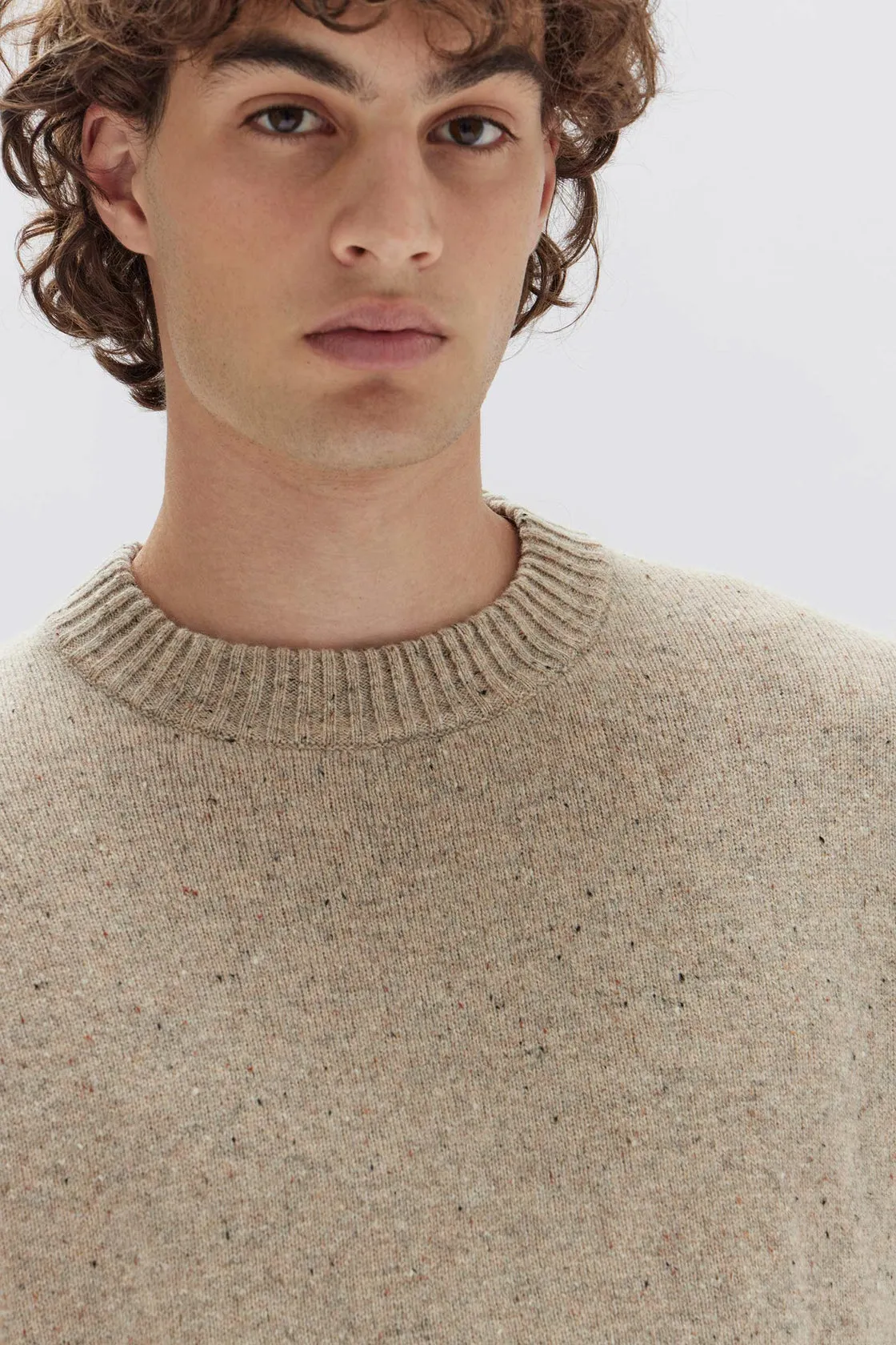 Carson Knit - Stone Marle