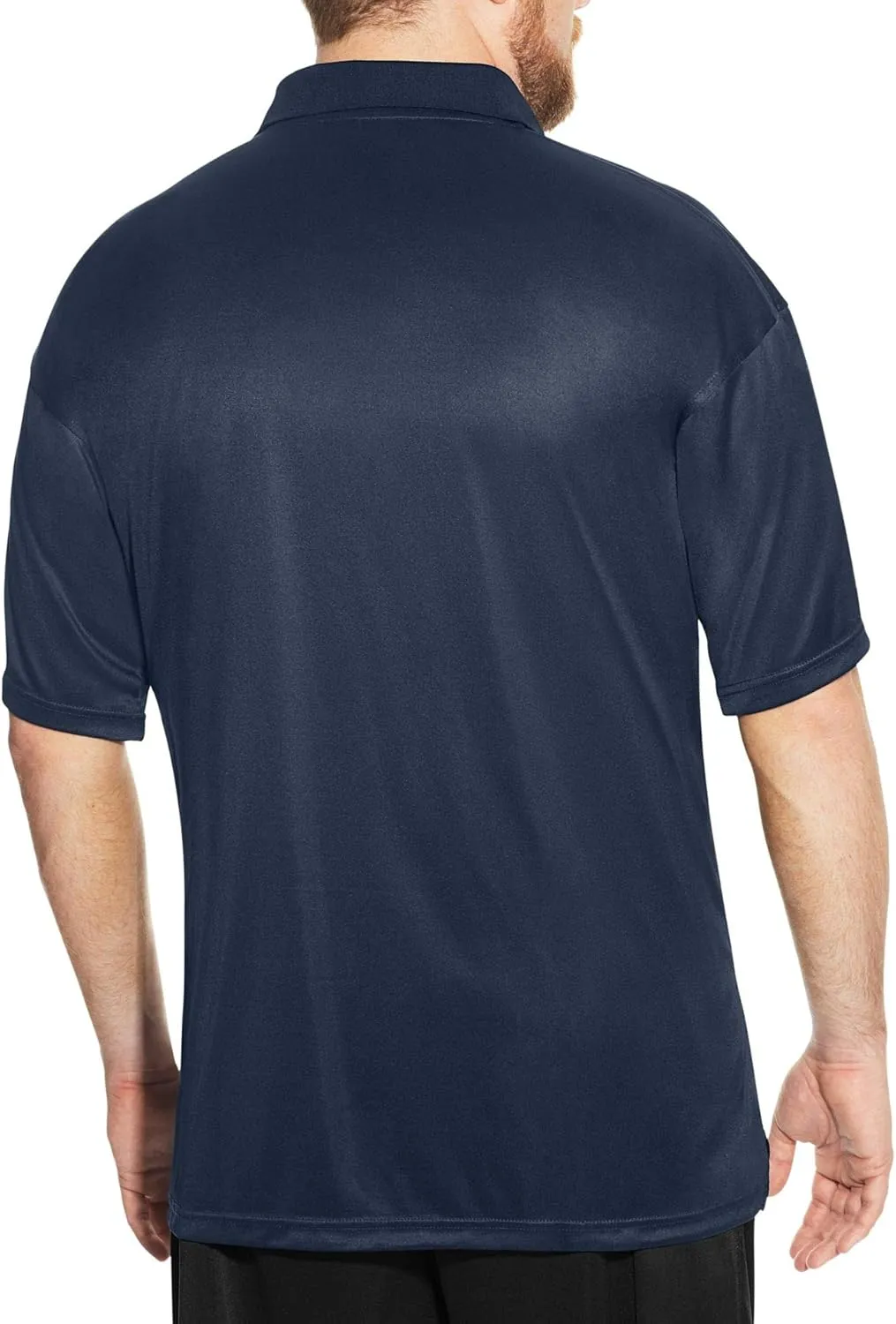 Champion Men's Big & Tall Powertrain Solid Polo Shirt