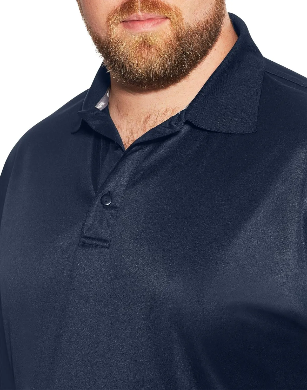 Champion Men's Big & Tall Powertrain Solid Polo Shirt