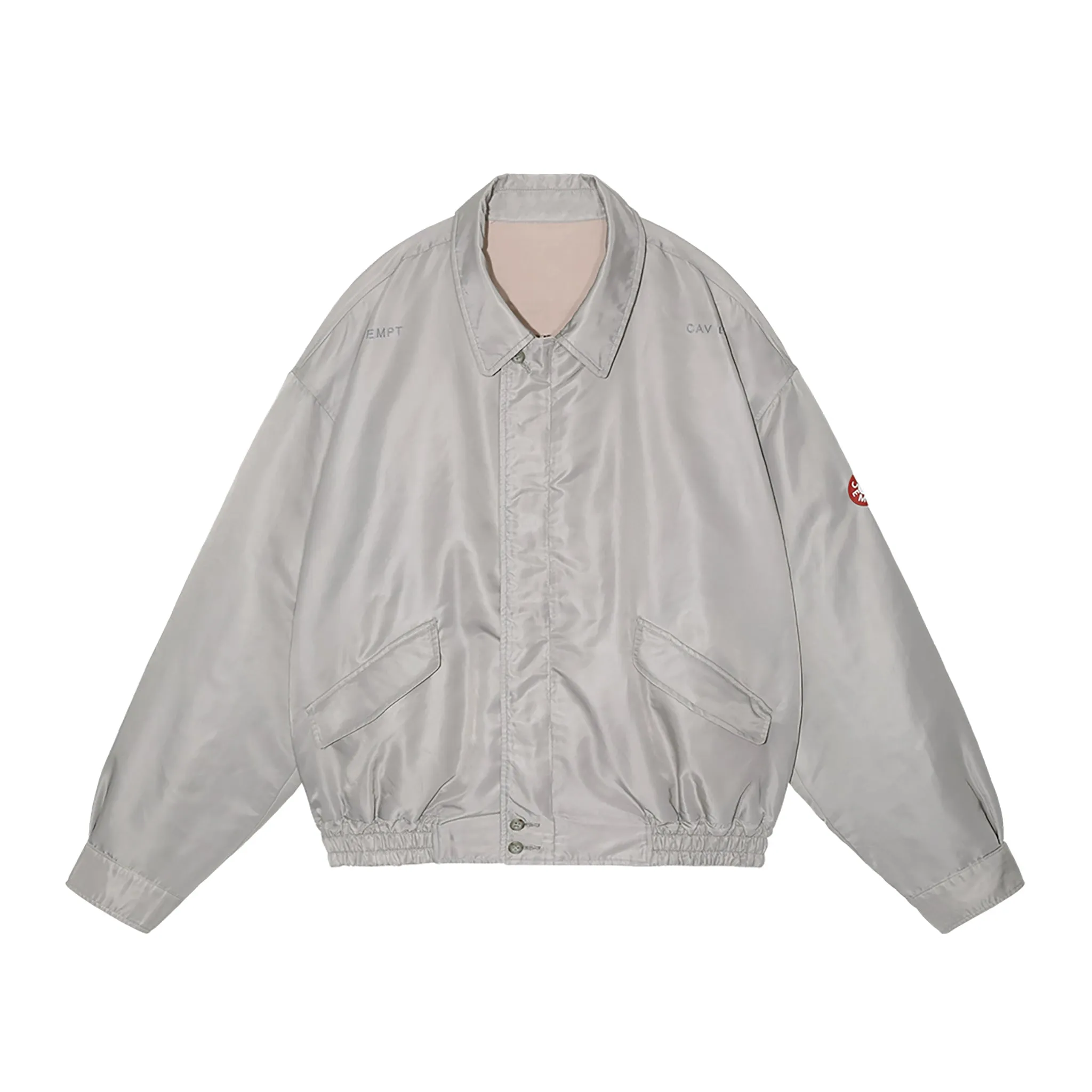 C/N REVERSIBLE ZIP JACKET / GREY
