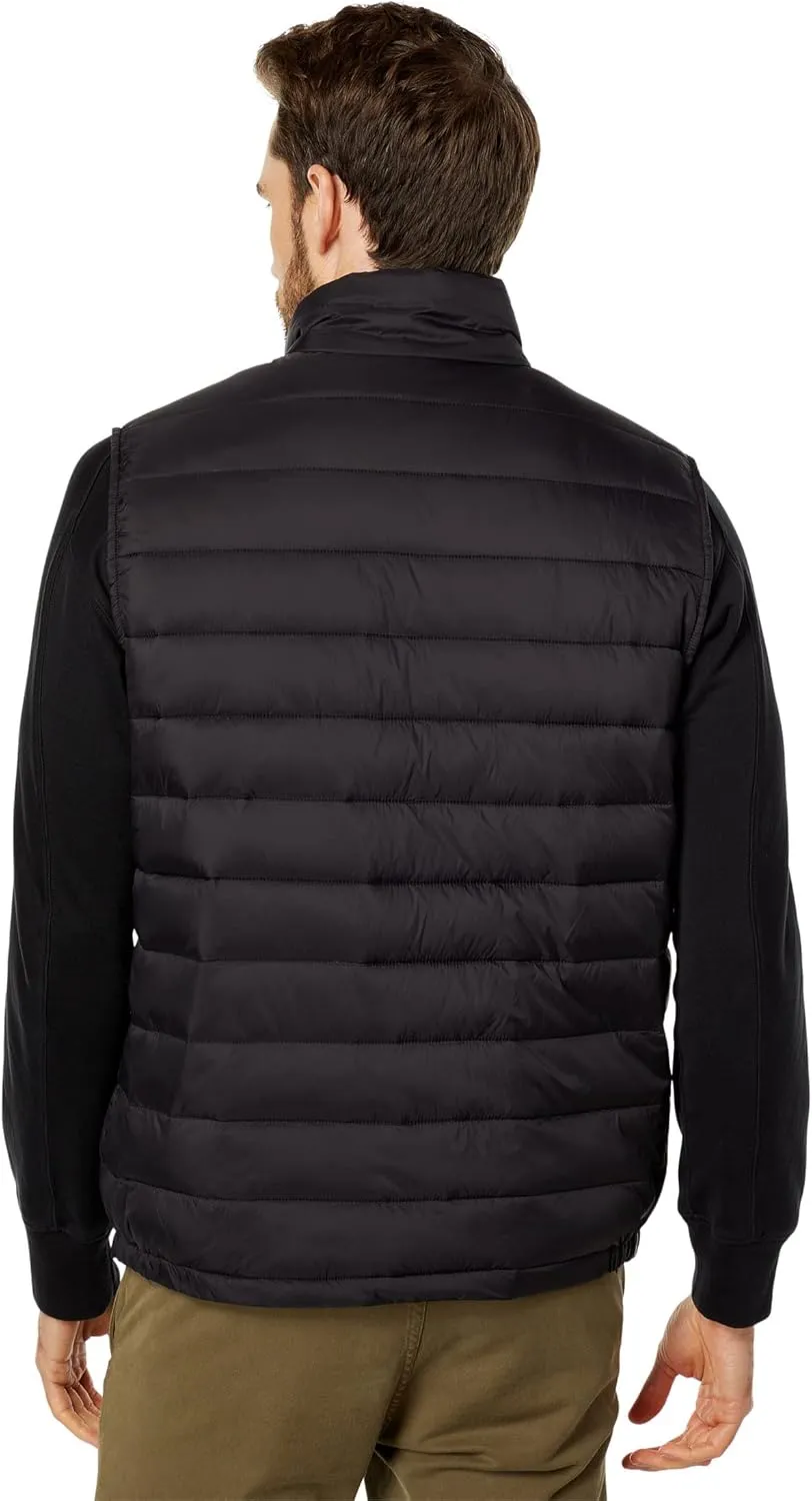 Cole Haan Men's Quilted Puffer Vest with Chest Zip Pocket