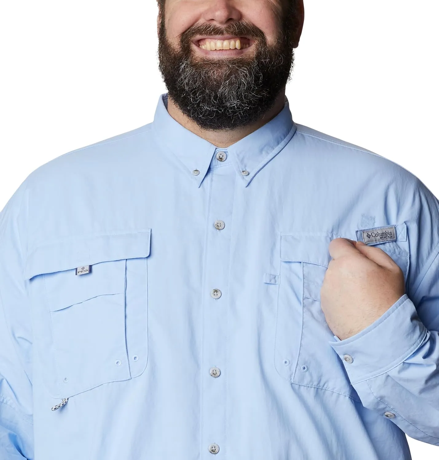 Columbia Men's Discontinued PFG Bahama II Long Sleeve Shirt