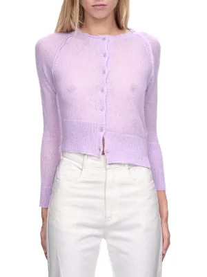 Cropped Cardigan (TO05513706-0706-LILLAC)