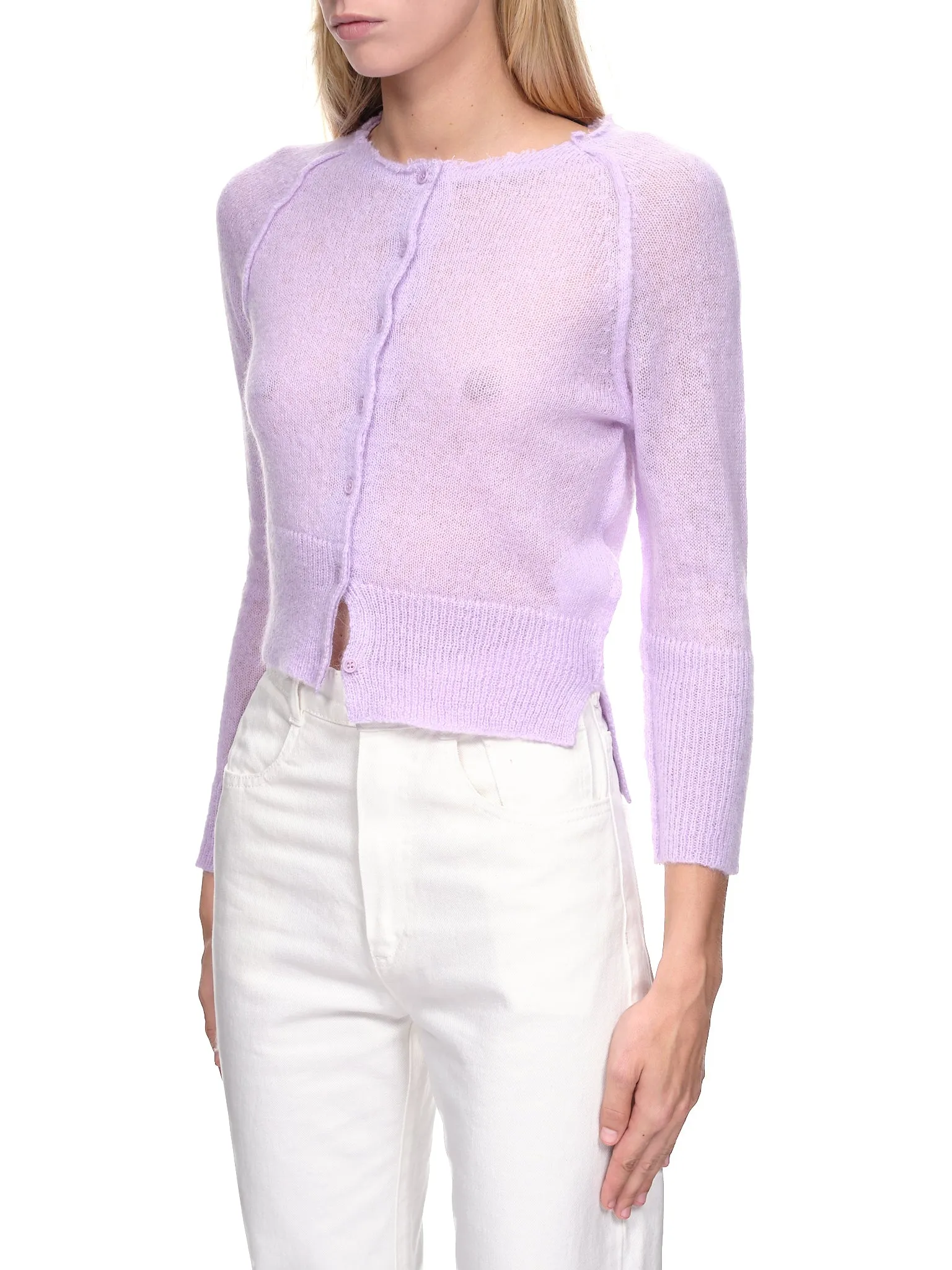 Cropped Cardigan (TO05513706-0706-LILLAC)