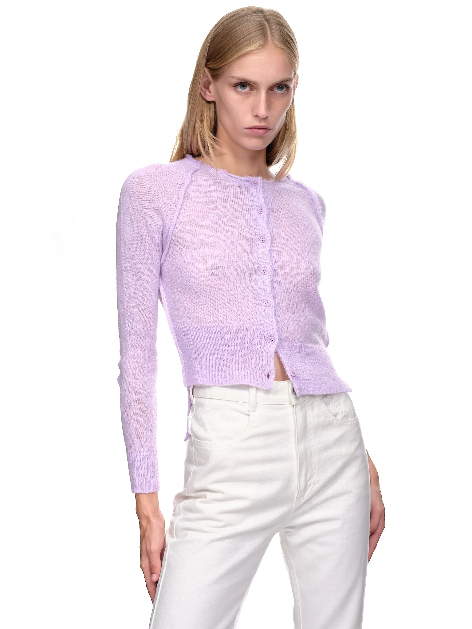 Cropped Cardigan (TO05513706-0706-LILLAC)