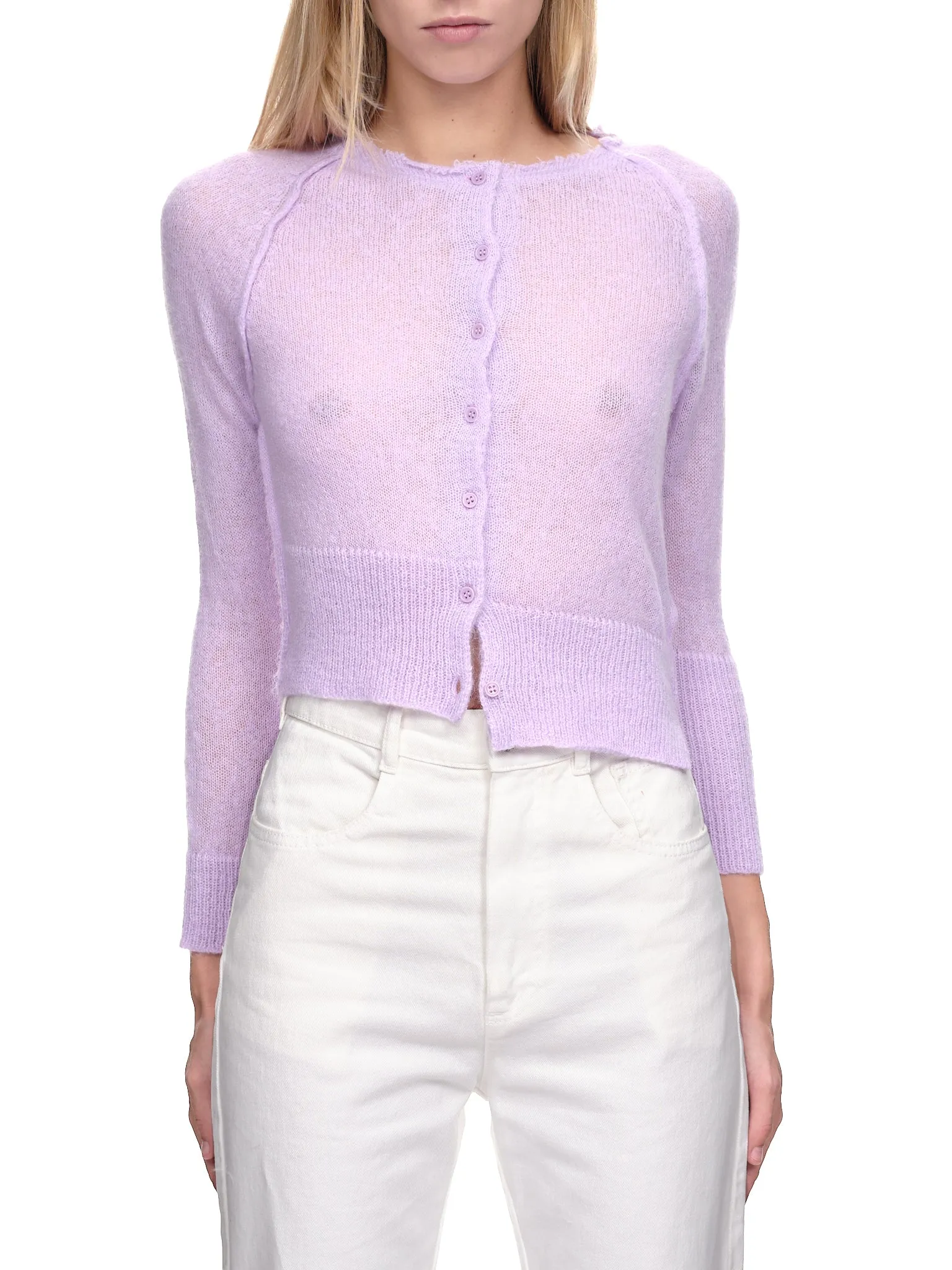Cropped Cardigan (TO05513706-0706-LILLAC)