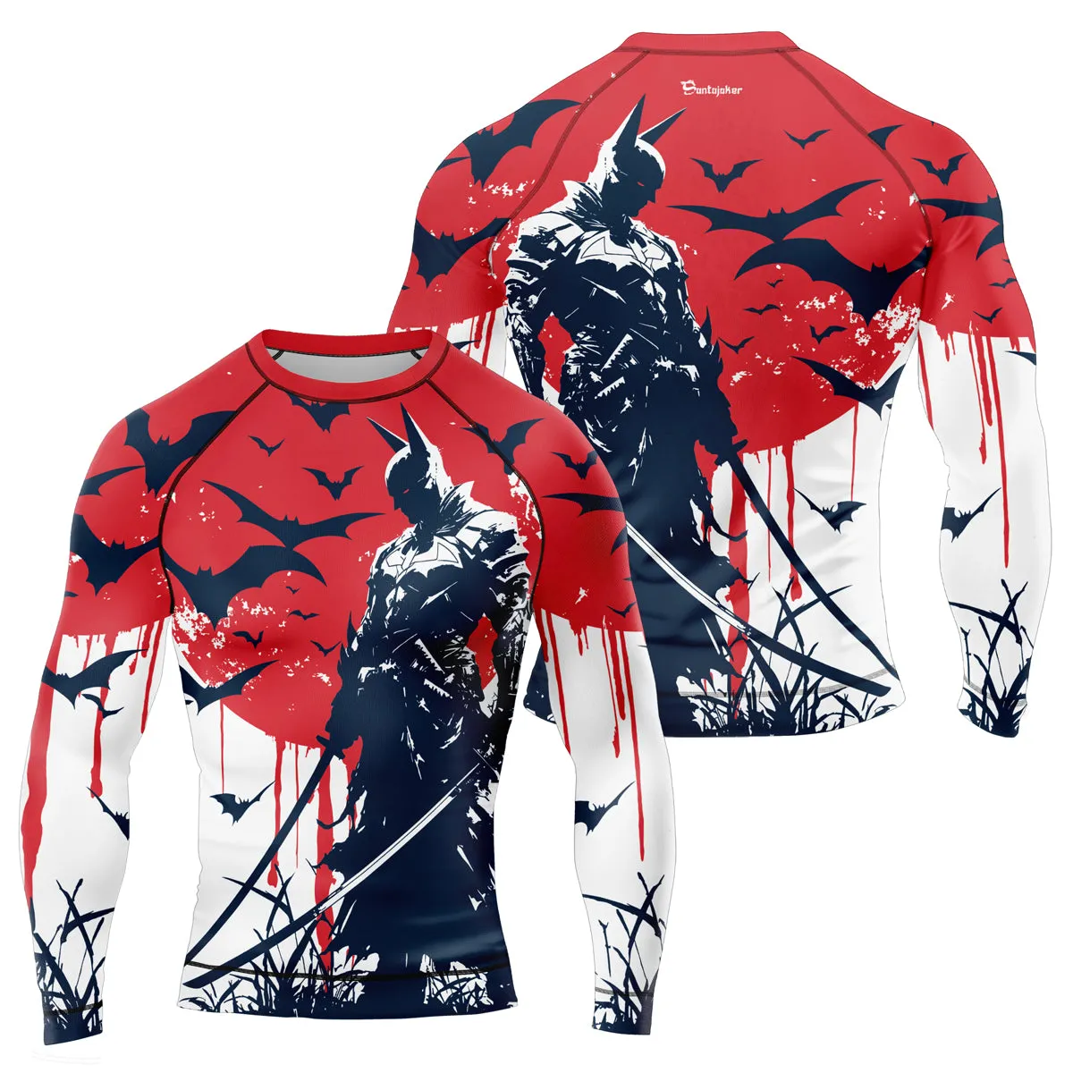 Dark Knight Men's Long Sleeve Rash Guard
