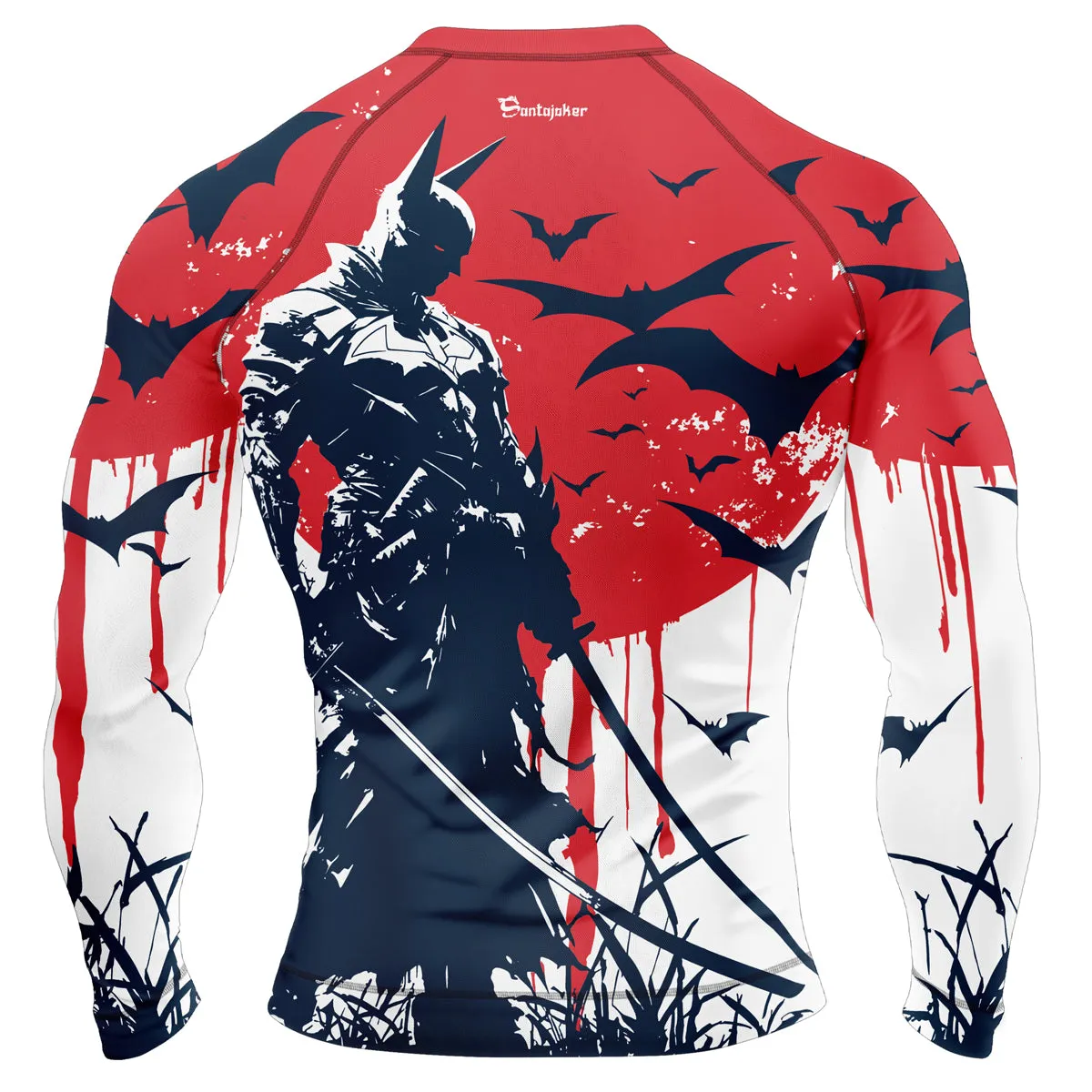 Dark Knight Men's Long Sleeve Rash Guard