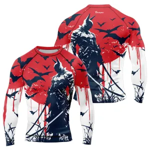 Dark Knight Men's Long Sleeve Rash Guard