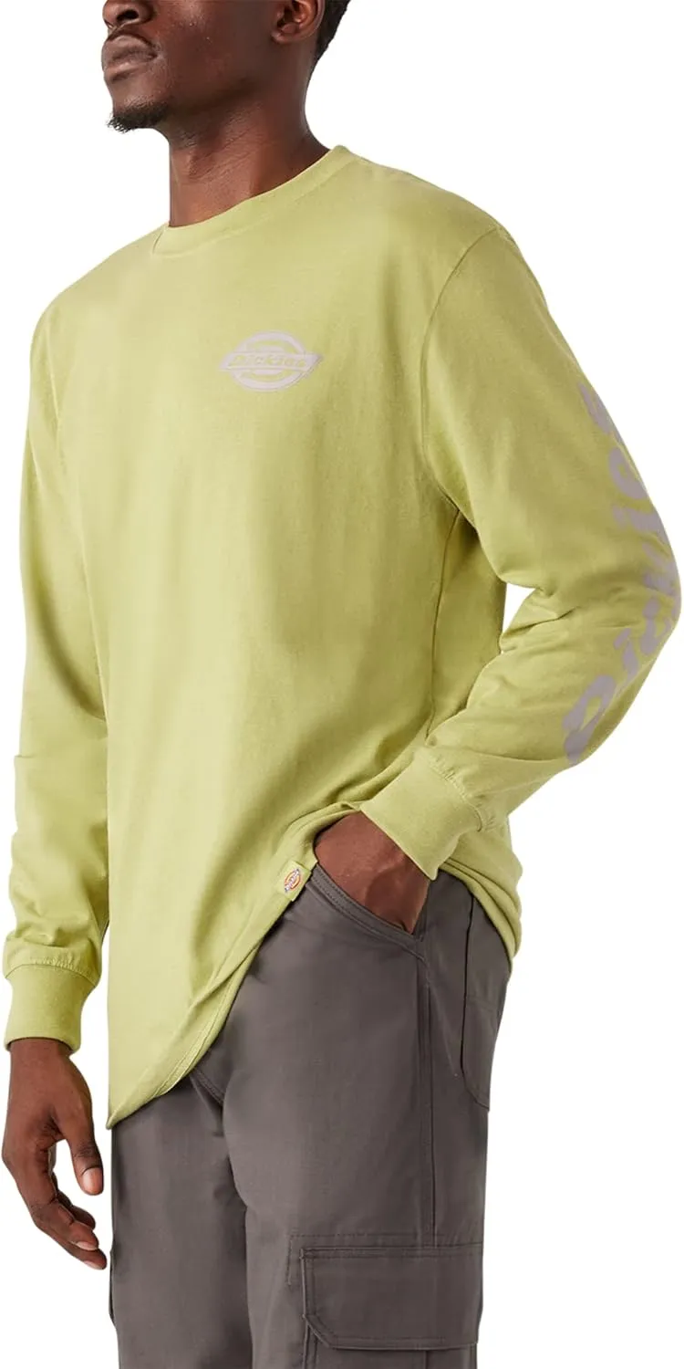 Dickies Men's Long Sleeve Heavyweight Logo T-Shirt