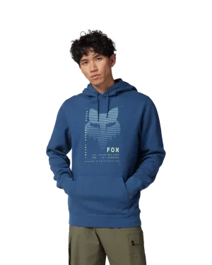 Dispute Fleece Hoodie in Indigo