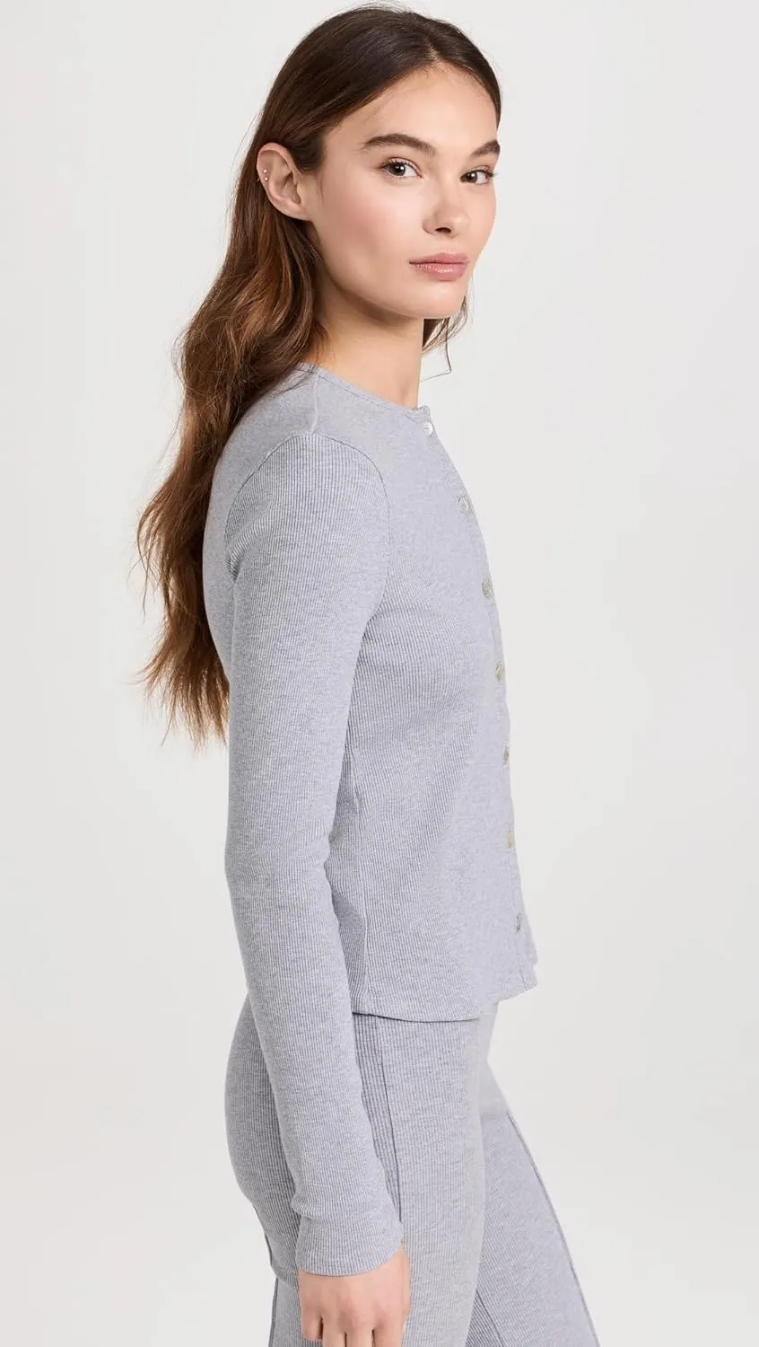DONNI. Women's Rib Cardi Sweater