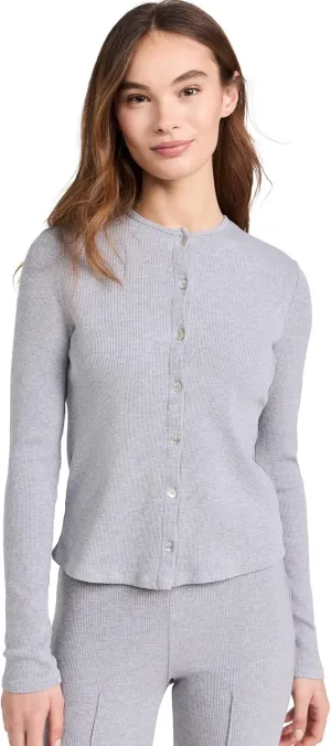 DONNI. Women's Rib Cardi Sweater