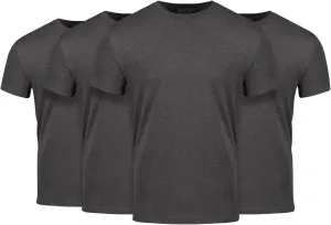 Fresh Clean Threads Crew Neck T-Shirt - Pre Shrunk Soft Fitted Premium Tee - Mens T- Cotton Poly