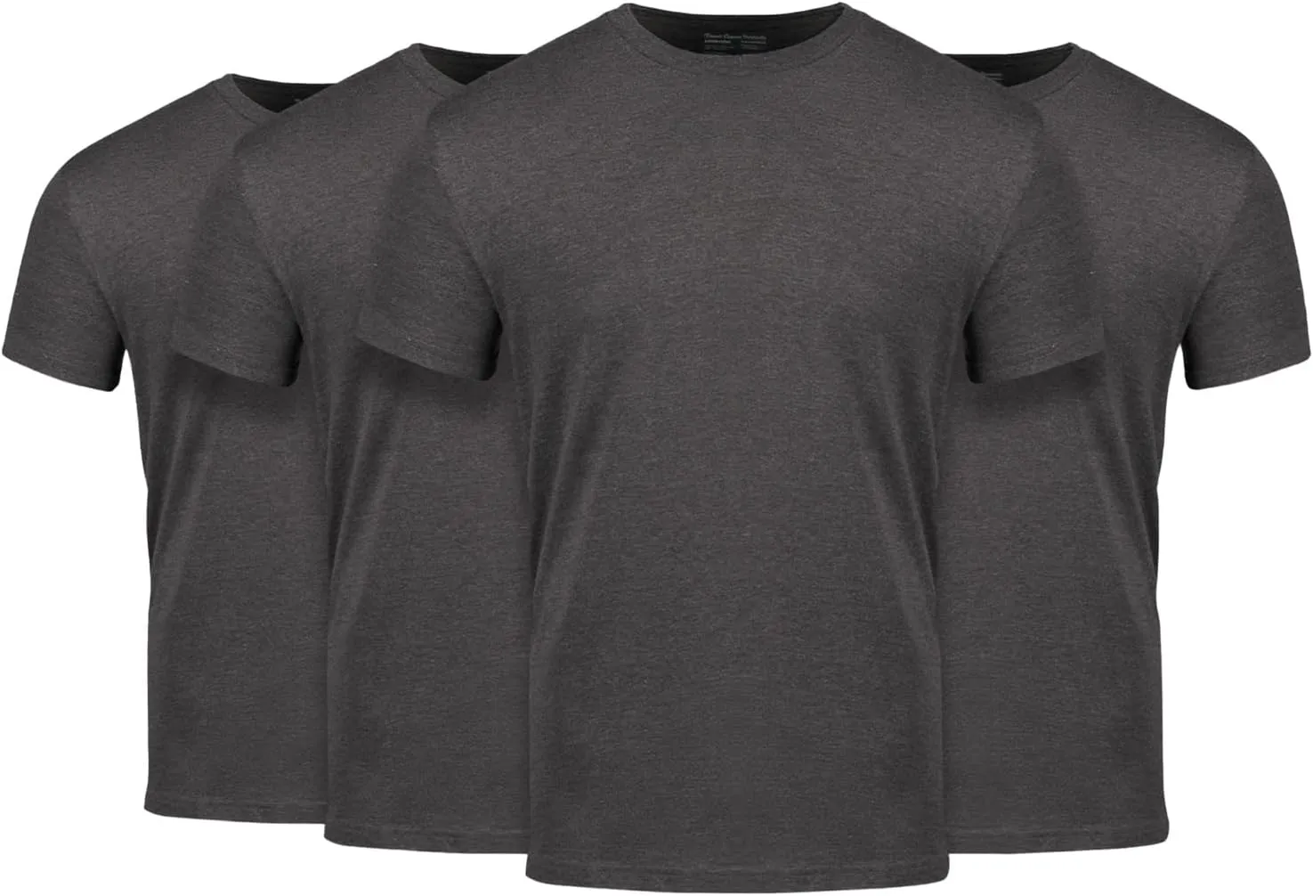 Fresh Clean Threads Crew Neck T-Shirt - Pre Shrunk Soft Fitted Premium Tee - Mens T- Cotton Poly