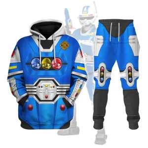 Gearhomie Blue Senturion Hoodies Sweatshirt T-shirt Hawaiian Tracksuit