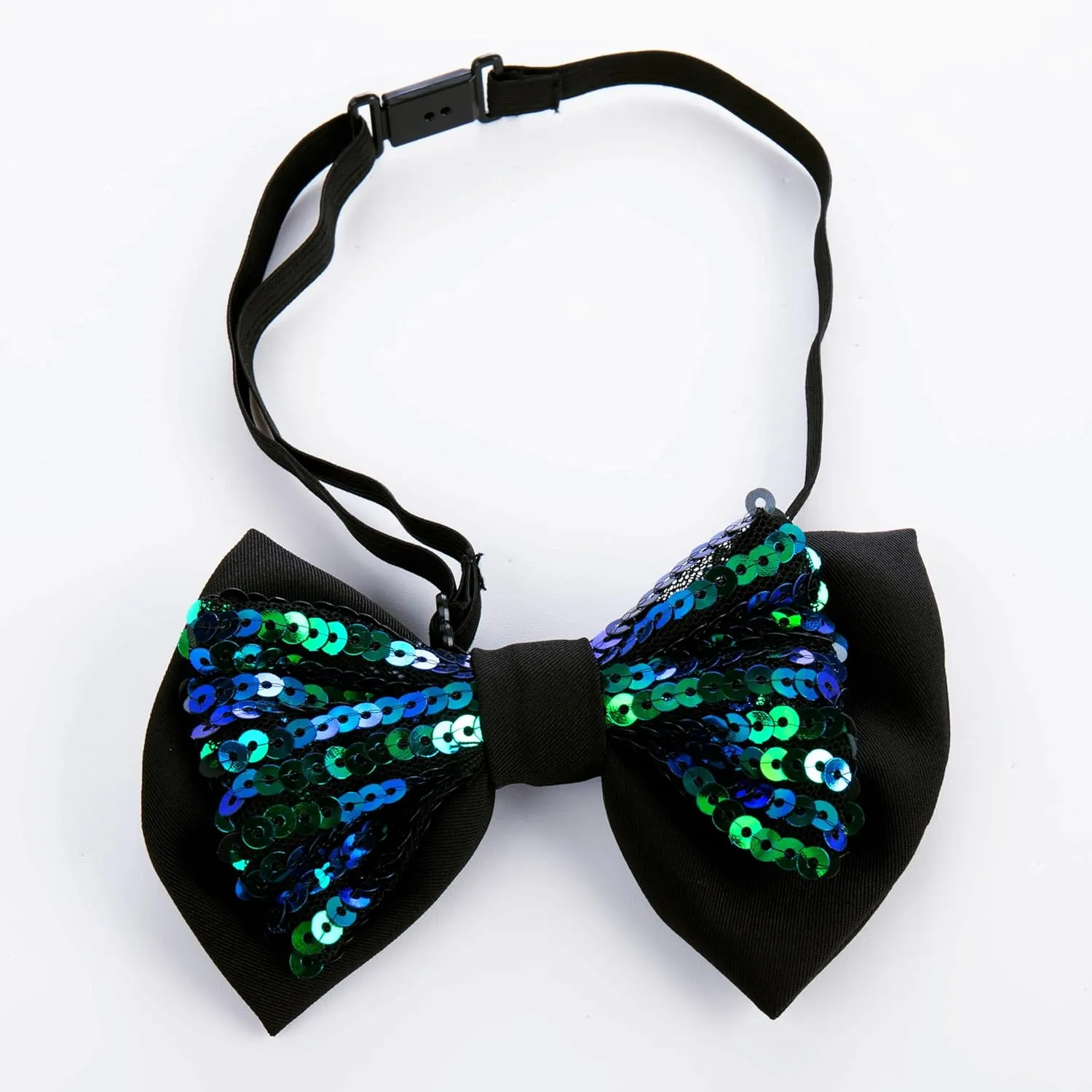 GRACE KARIN Mens Sequin Vest Slim Fit Shiny Dress Waistcoat Bowtie Set for Wedding Prom Party