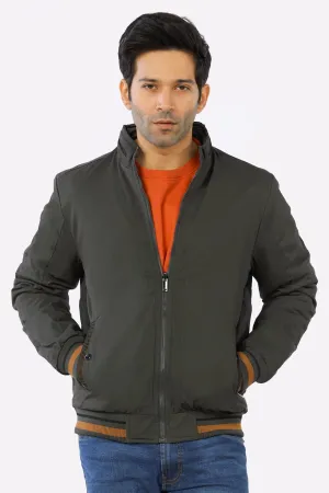 Green Reversible Men's Jacket