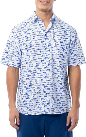 Guy Harvey Men's Short Sleeve Performance Fishing Shirt