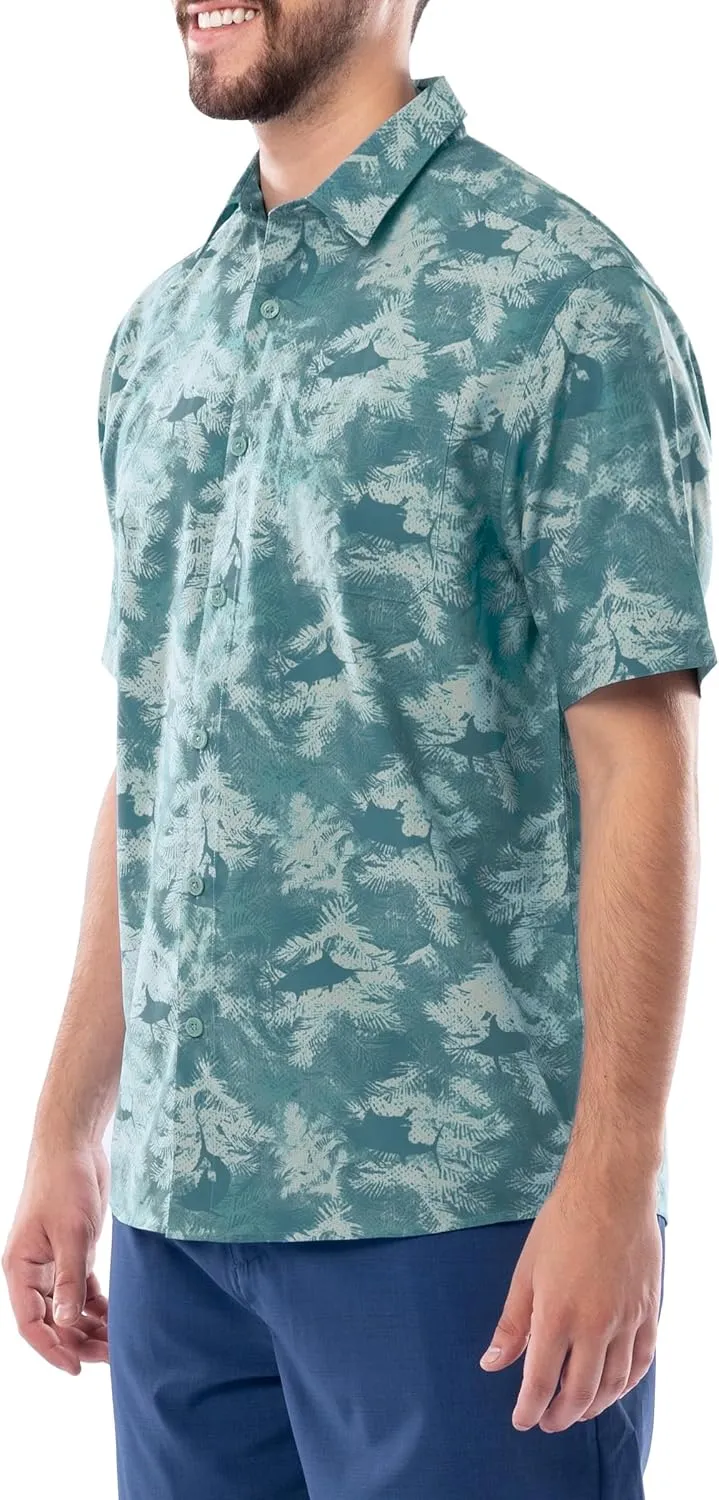 Guy Harvey Men's Short Sleeve Performance Fishing Shirt