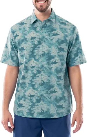 Guy Harvey Men's Short Sleeve Performance Fishing Shirt