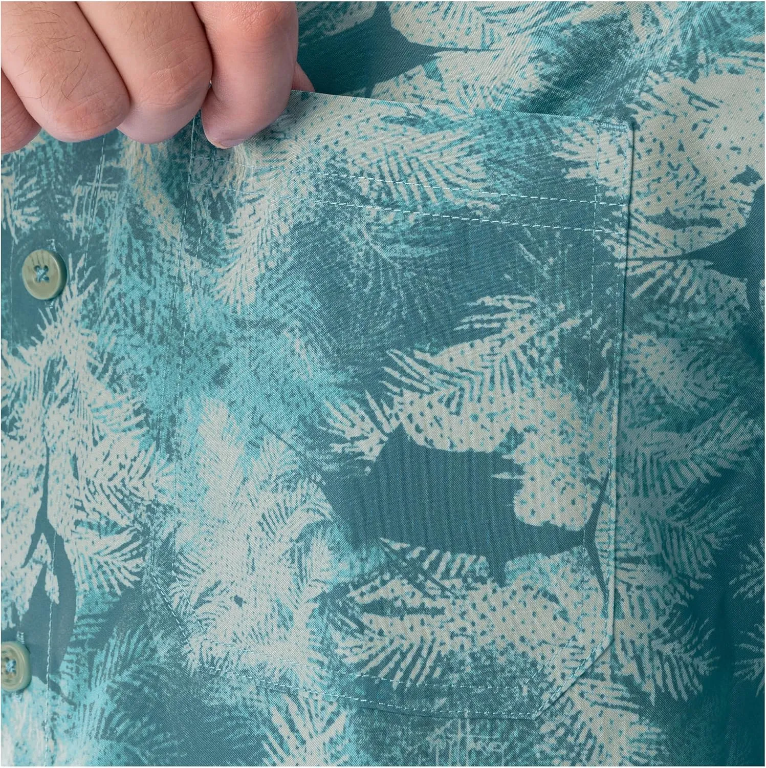 Guy Harvey Men's Short Sleeve Performance Fishing Shirt