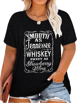 HDLTE Plus Size Womens Country Shirts Funny Western Graphic Tees Short Sleeve Flower Tops Blouses Casual Summer T-Shirt