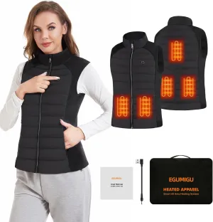 Heated Coat, Warming Electric Heating Jacket for Women, Outdoor Activities (Battery Not Included)