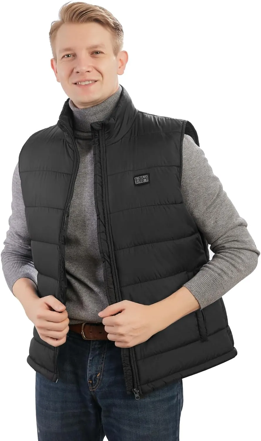 Heated Vest for Men Women, Men's Heated Vest with Battery Pack 5V/7.4V 14400mAh, Mens Womens Rechargeable Electric Vest