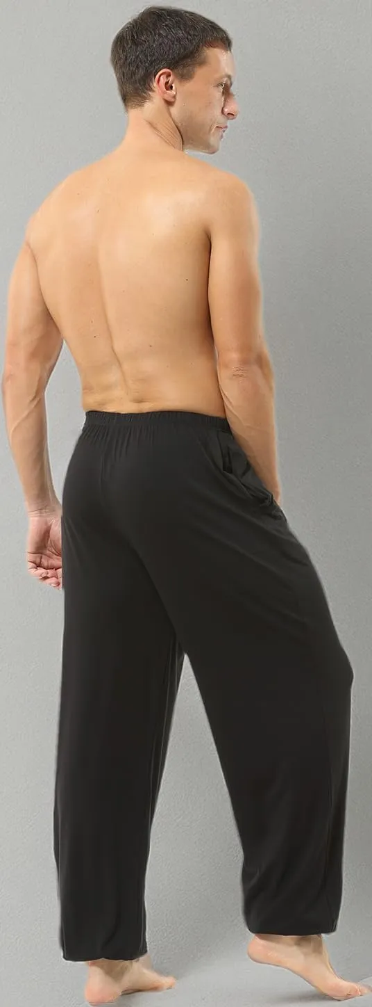 Hoerev Men Women Super Soft Yoga Pants Trousers Taiji Lounge Pant